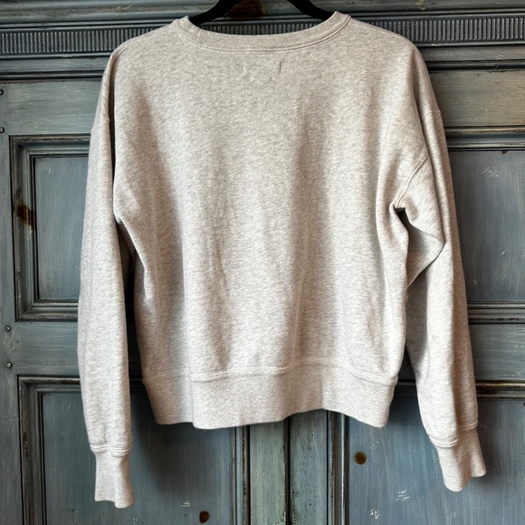 Isabel Marant Etoile Mobyli Sweatshirt in Ecru Size 38 - Picture 8 of 9